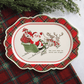 Classic Christmas Tartan Platter
