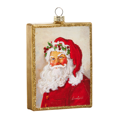 5" Classic Santa Ornament