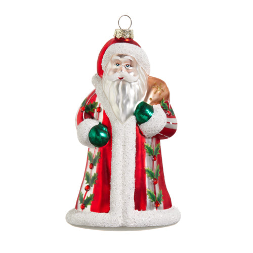 6.5" Santa Ornament