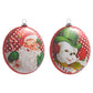 Retro Christmas Disc Ornaments ~ 2 Styles to Choose From