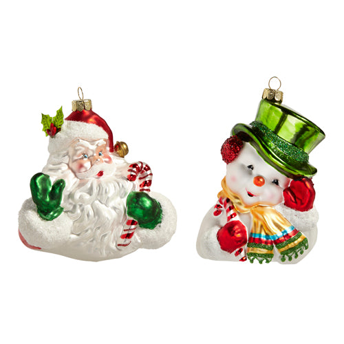 5" Retro Christmas Ornament ~ Styles to Choose From