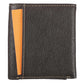 Three Crosses Espresso Brown Full Grain Leather Trifold Wallet