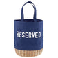 Face To Face Canvas Picnic Bag - Reserved