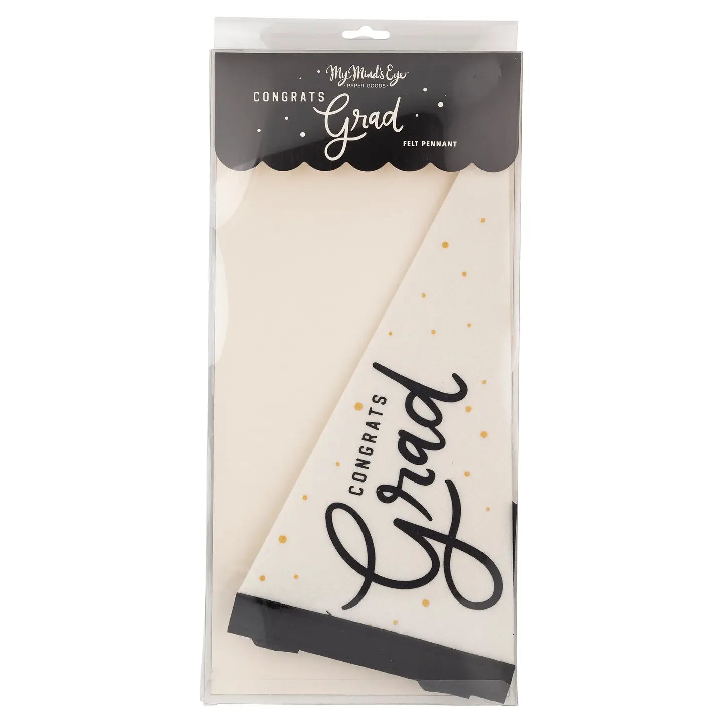 Congrats Grad Felt Pennant Banner