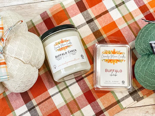 Buffalo Check 7oz Candle