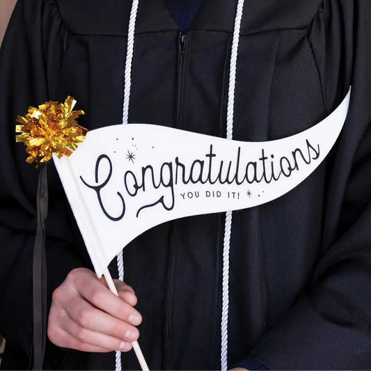 Congratulations Felt Pennant