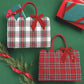 Tartan Scallop Tote