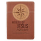 Devotional Words of Jesus For Men Faux Leather