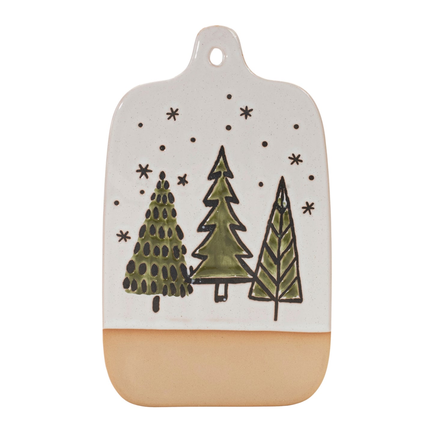 Ceramic Christmas Cutting Board