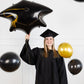 Grad Hat Mylar Balloon