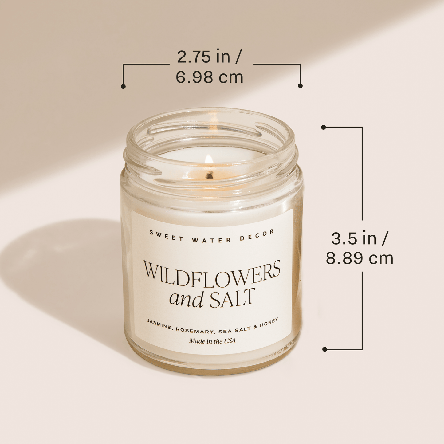 Game Day Green Soy Candle - Clear Jar - 9 oz