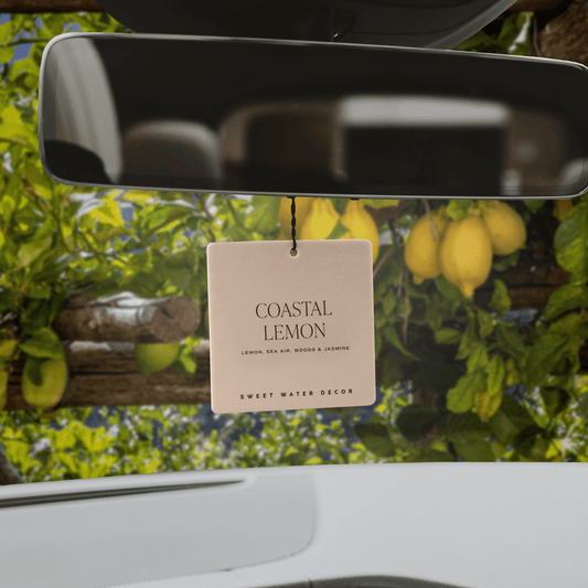 Coastal Lemon Hanging Air Freshener