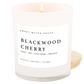 Blackwood Cherry Soy Candle - White Jar - 11 oz