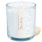 Stress Relief Soy Candle - Blue Tinted Glass Jar - 12 oz