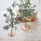 Artificial Mistletoe Trees ~ Set of 2