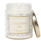 Something Blue Soy Candle - Clear Jar - 9 oz (Luxury Getaway)