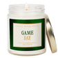 Game Day Green Soy Candle - Clear Jar - 9 oz