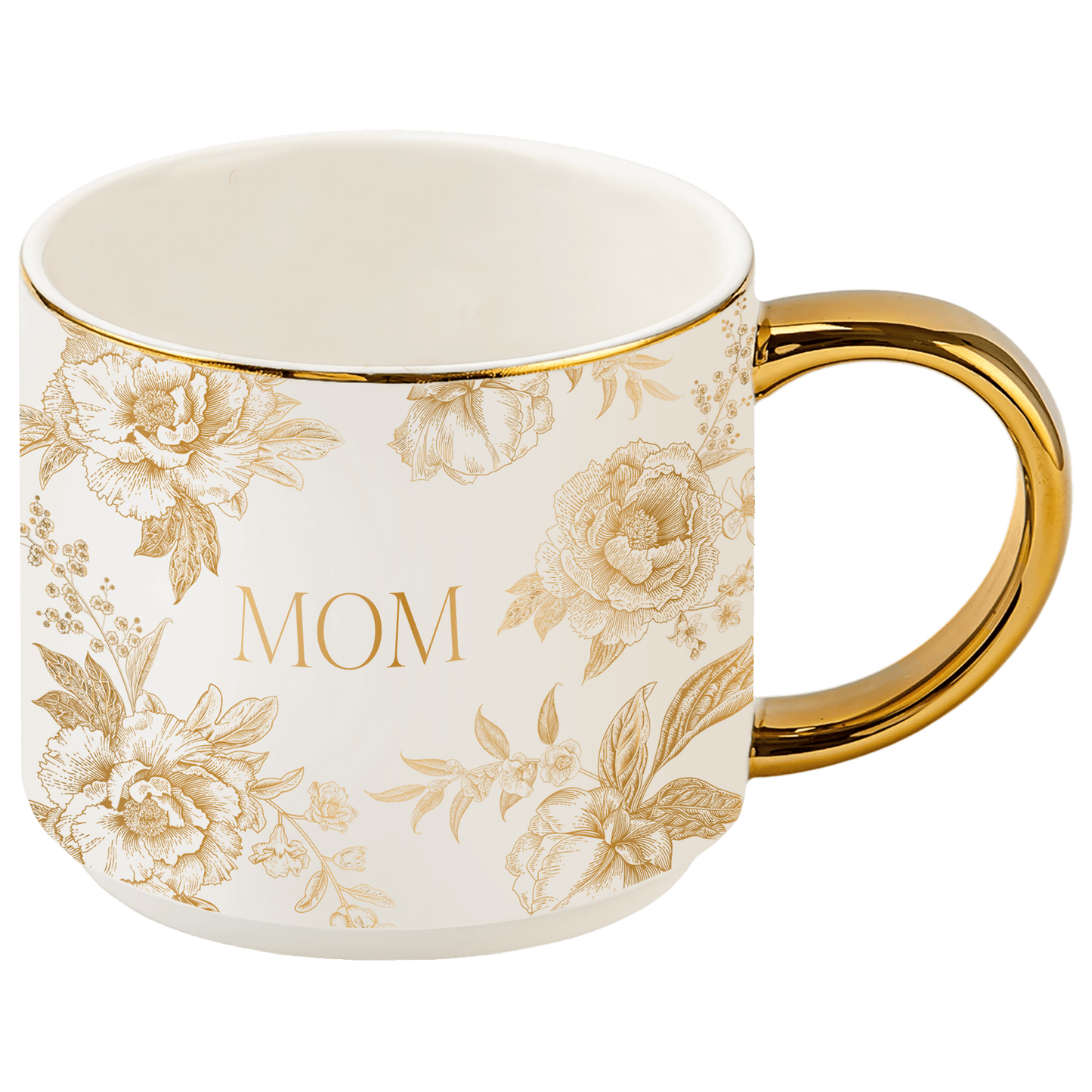 Gold Mom 14 oz Coffee Mug