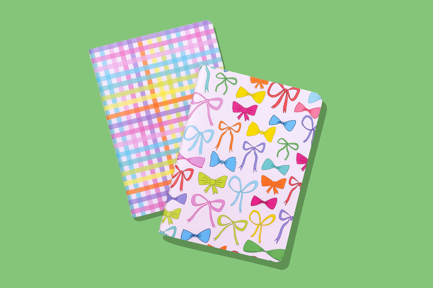 Colorful Bows Notebook Set