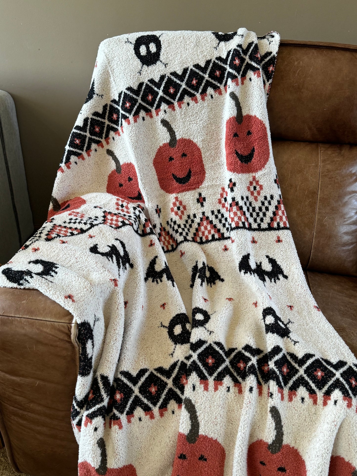 Halloween Luxe Blankets ~ 2 Colors to Choose From