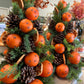 17" Pomander Pinecone Orange Tree