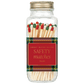 Holiday Red, Green, White Tip Safety Matches - 60 Count, 3.75"