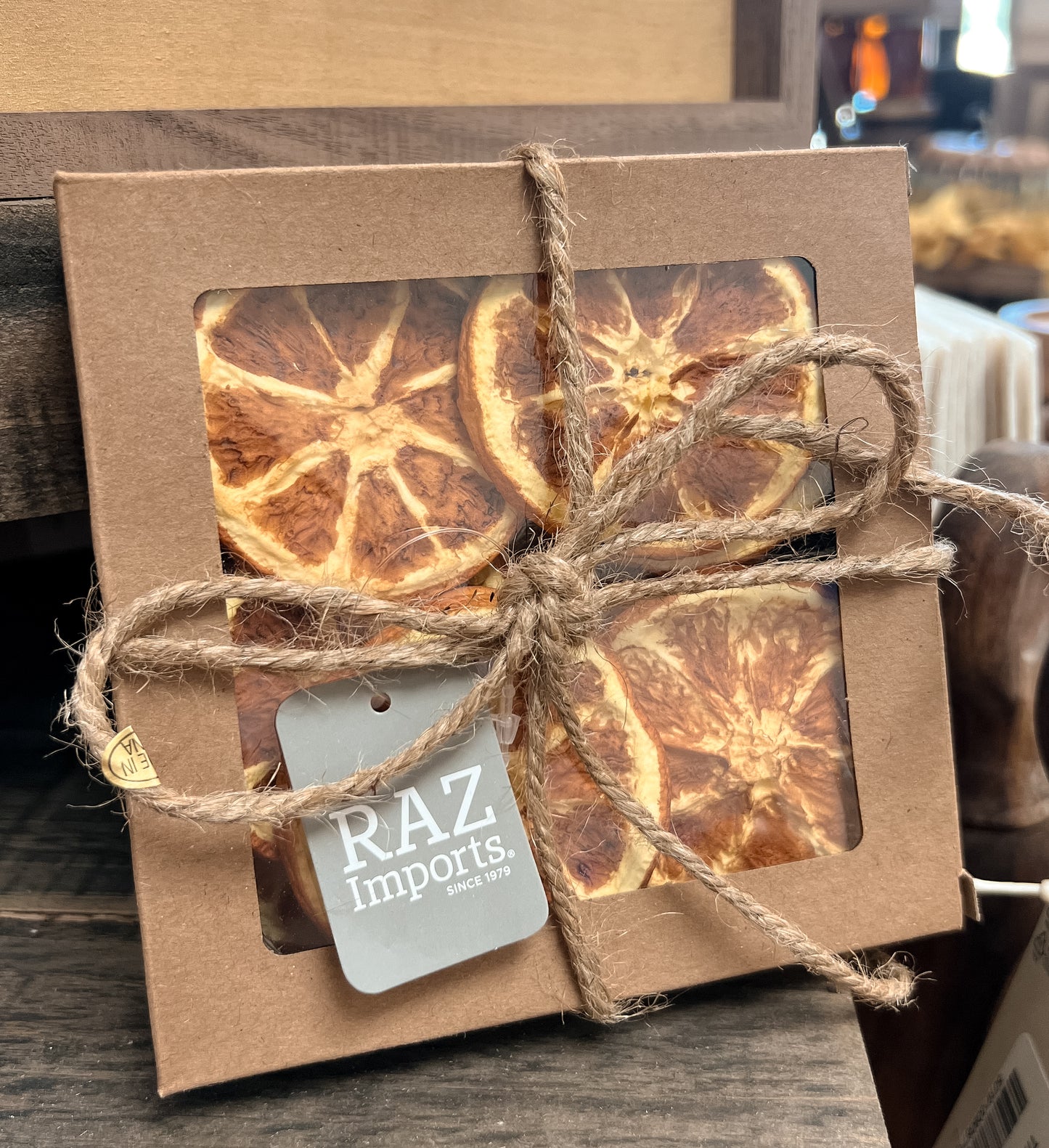 Box of Dried Orange Slice Ornaments