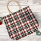 Mansfield Plaid Tote