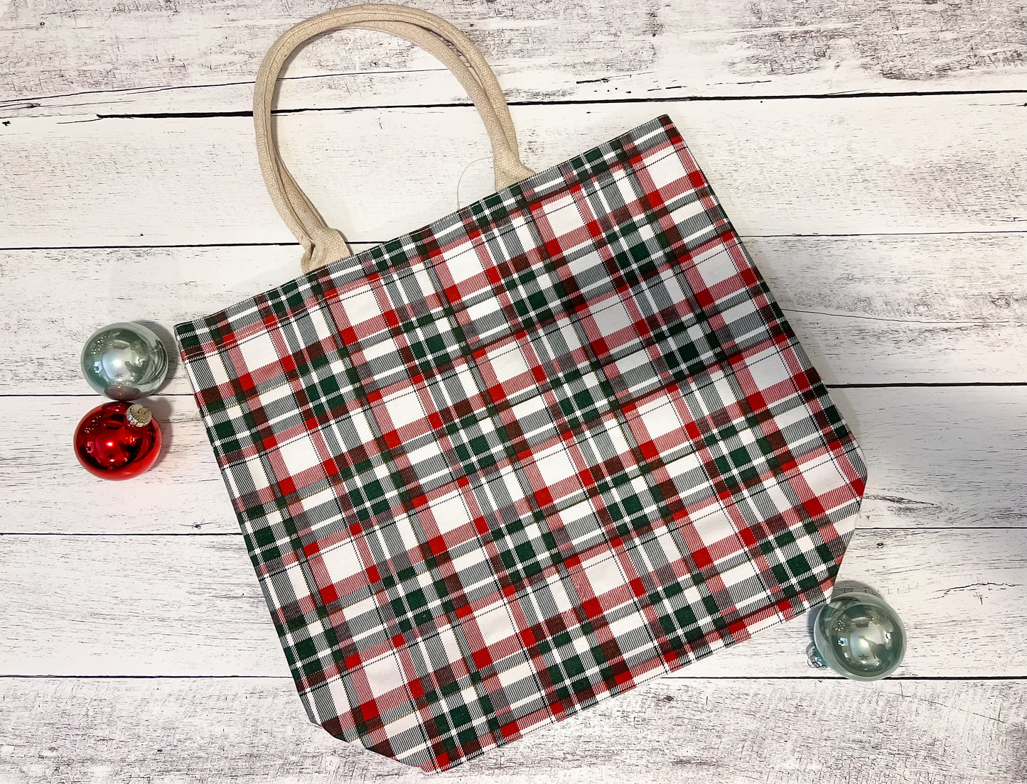 Mansfield Plaid Tote