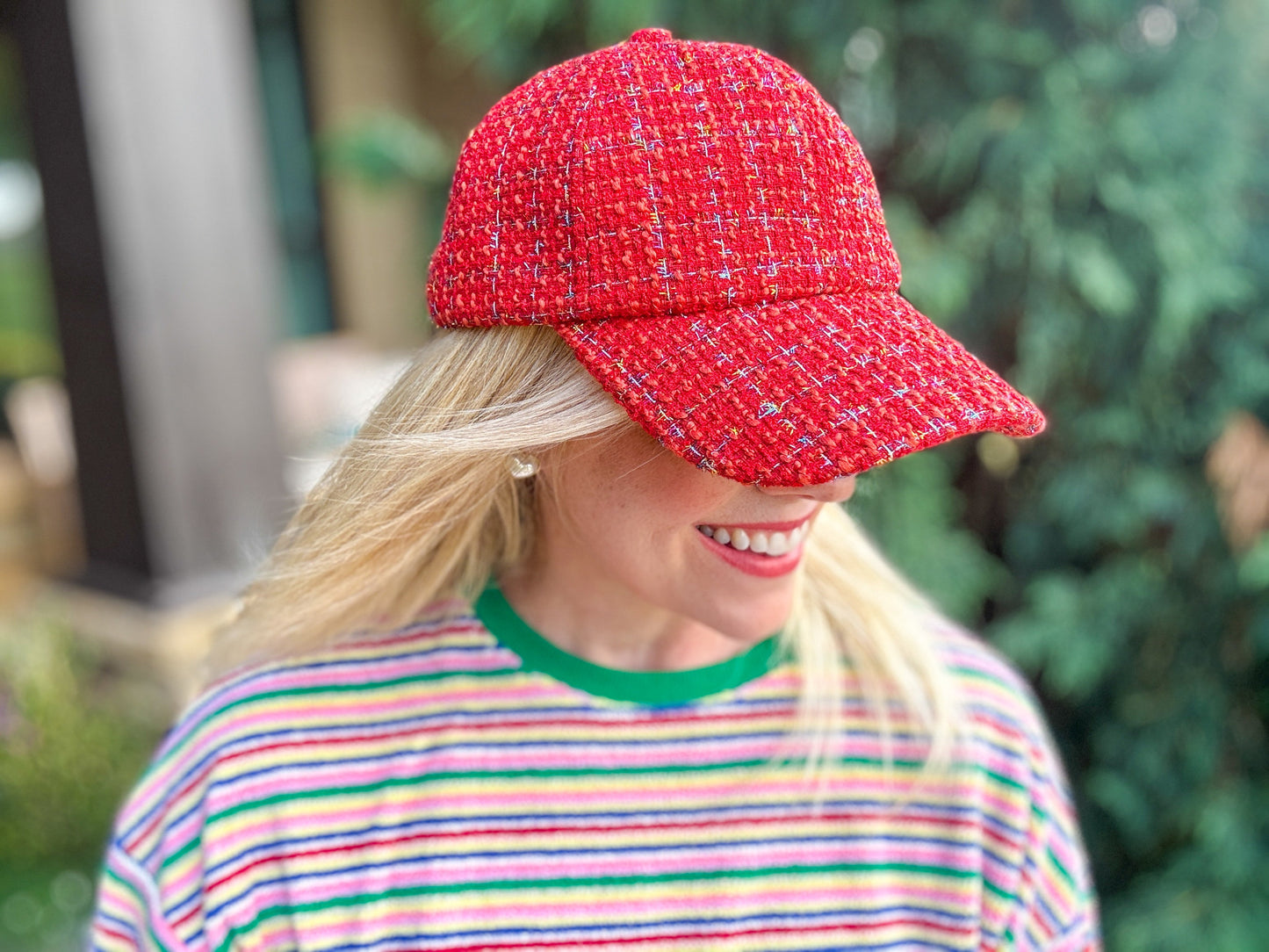 Tweed Baseball Hats (8 Colors)