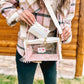 Clear Fan Girl Bag with Micro Card Holder