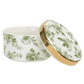 Green Delft Trinket Dish with Lid