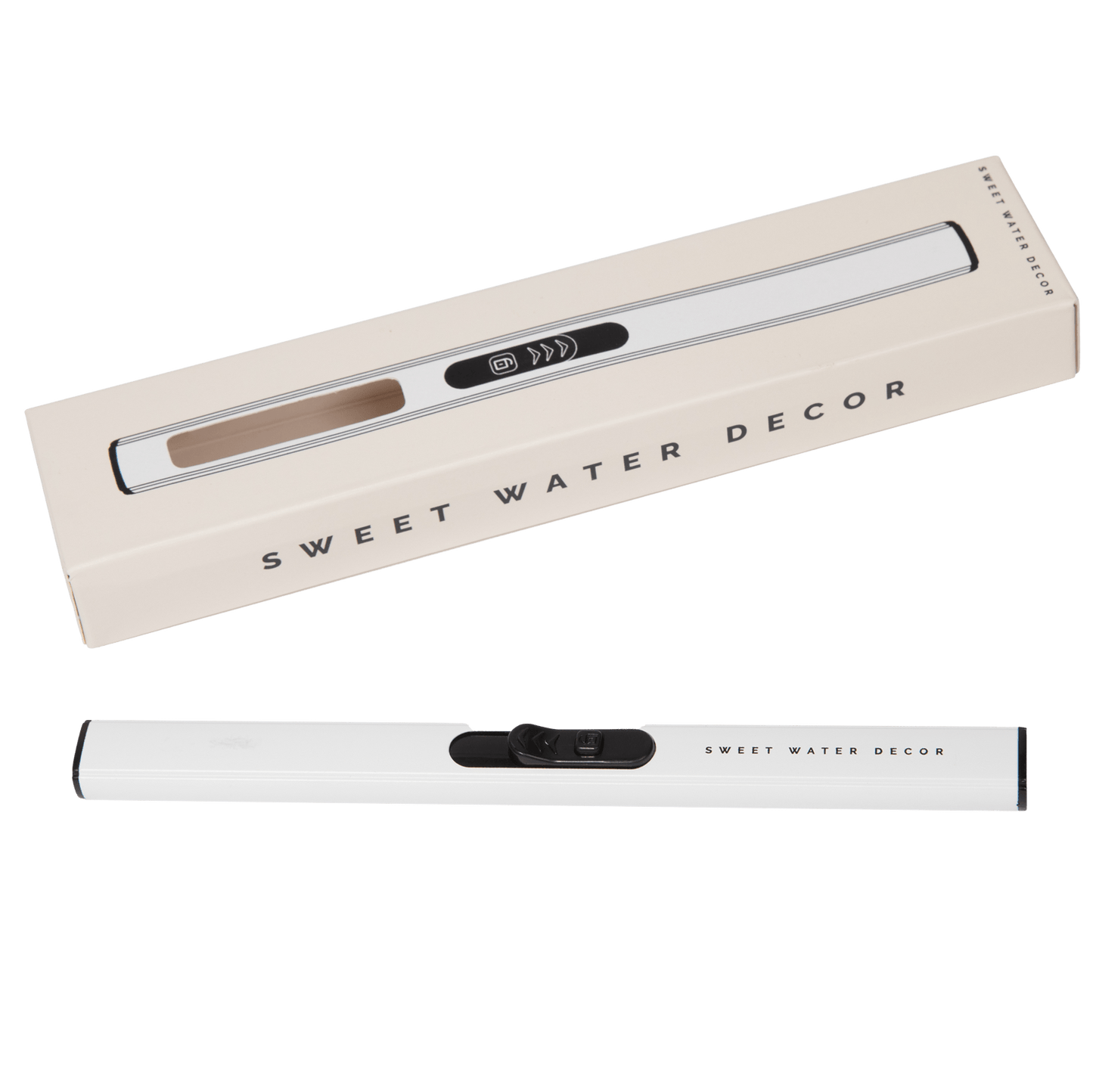 White Electric Lighter