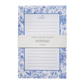 Blue Delft Notepad