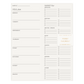 Weekly Meal Planner Notepad