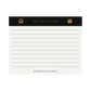 Small Gold Rivet Basic Notepad