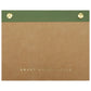 Small Green Gold Rivet Basic Notepad