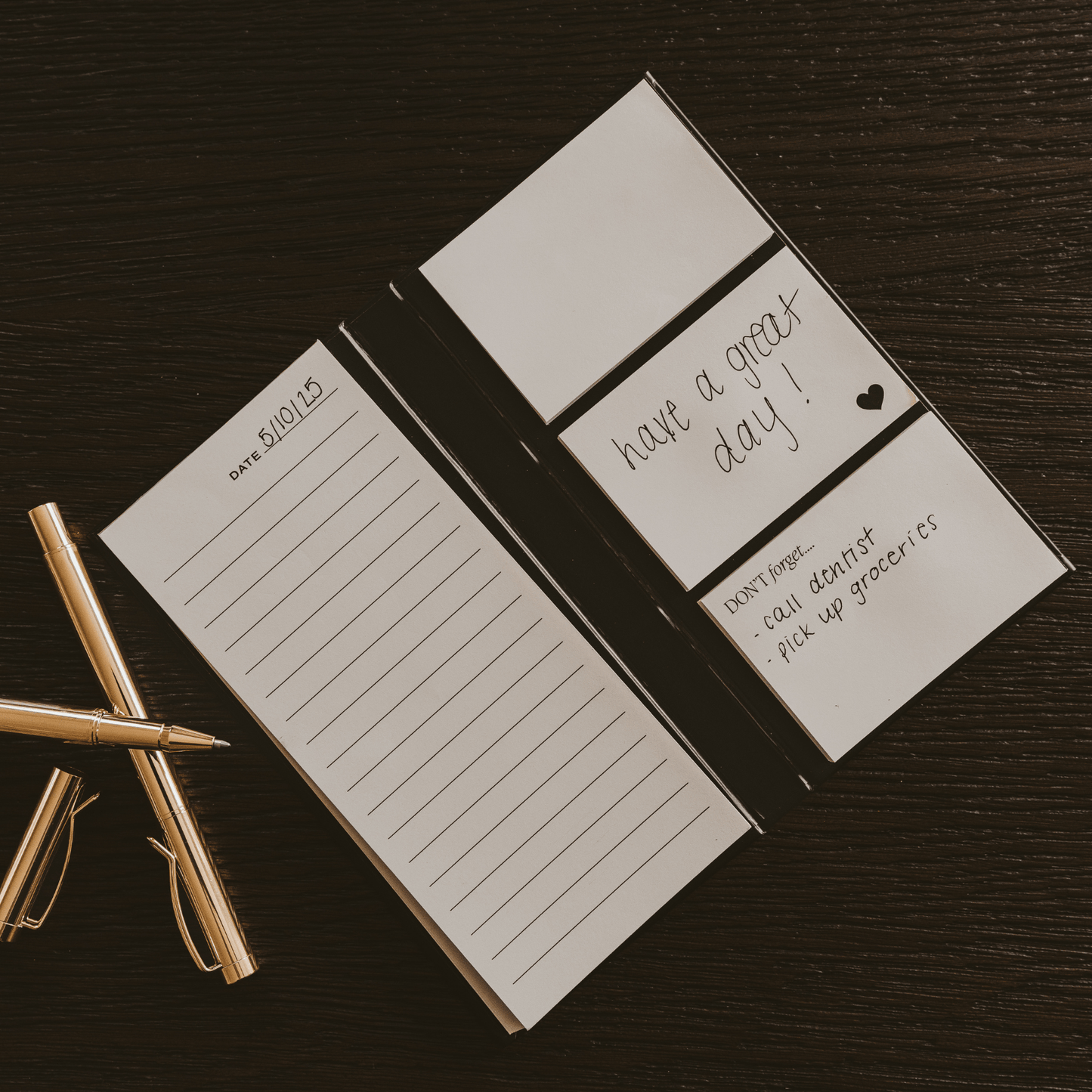 Portable Sticky Notes Booklet