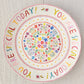 Special Celebration Plate