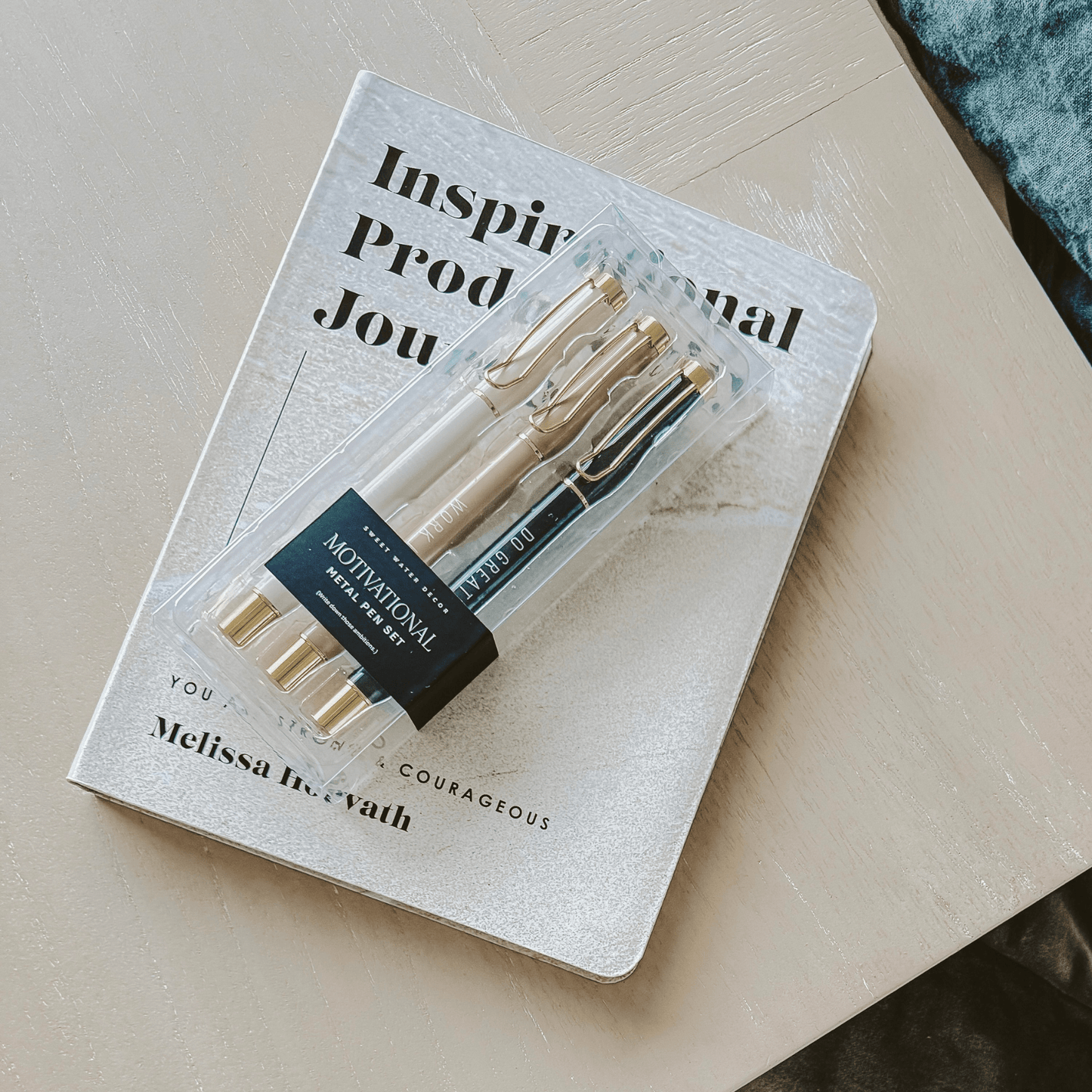 Motivational Metal Pen Set