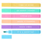 Do Great Things Highlighters Set