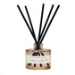 Cashmere and Vanilla Tinted Glass Jar Reed Diffuser