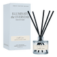 Coastal Lemon Blue Tinted Glass Jar Reed Diffuser