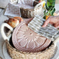 Bread Warmer & Basket - Vintage Flower