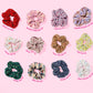 Tweed Scrunchies (12 Colors)