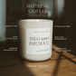 Relax Girl Soy Candle - Tan Matte Jar - 15 oz (Relaxation)