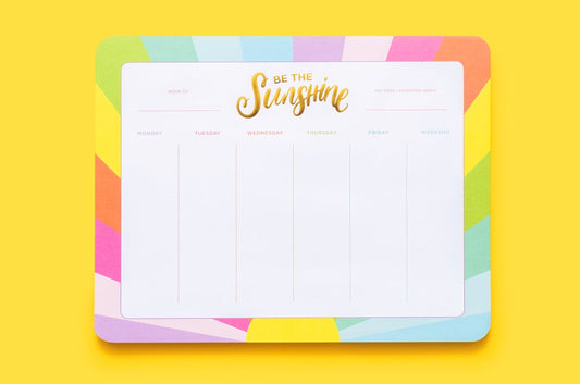 Be the Sunshine Weekly Planner