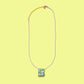 Colorful Confetti Letter Necklaces