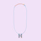 Colorful Confetti Letter Necklaces