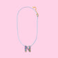 Colorful Confetti Letter Necklaces